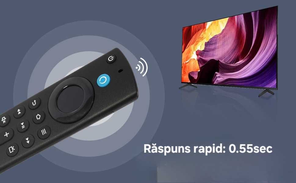 Telecomandă vocala pentru Fire TV Stick 4K/4k Max. Compatibil Alexa.