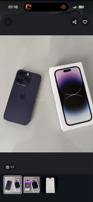 Продам iphone 14 про