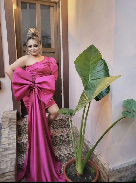 Rochie de seara lucrata manual