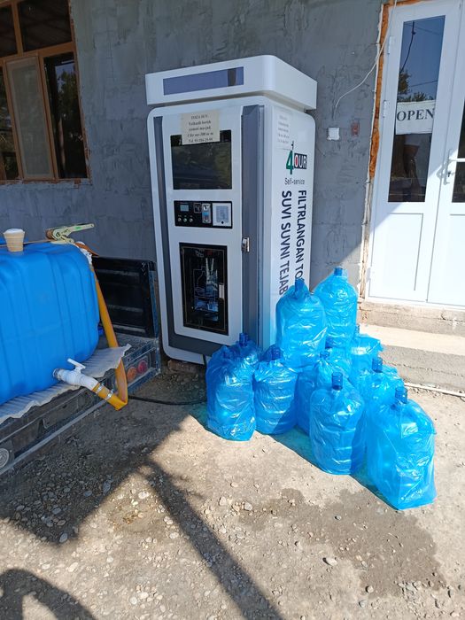 suv filtir aparati 9 bosqichli 2 manitorli, 4 oy ishlatildi xechkayer