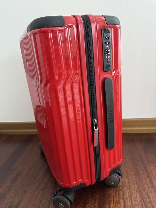Troler de cabina Heys Tekno, 53cm x 37cm x 23cm, Rosu