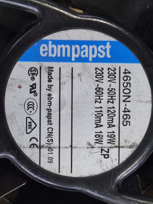 Вентилатори EBMPAPST