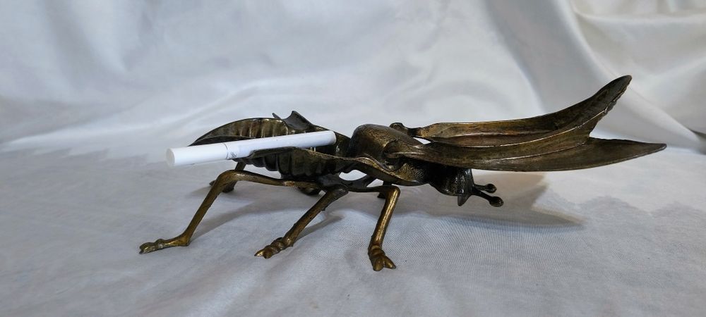 Голяма бронзова муха - пепелник