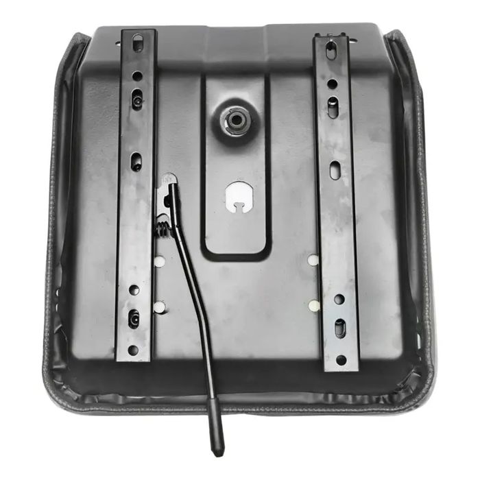 Scaun pentru motostivuitor cu șină de reglare