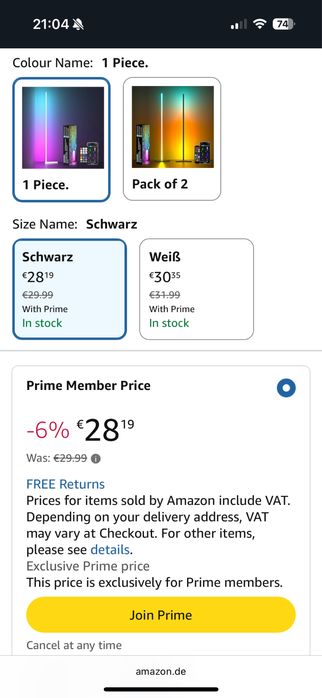 Стояща лед лампа led lamp smart home