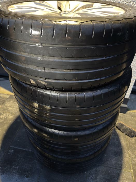 Jante originale Volkswagen R17 cu anvelope