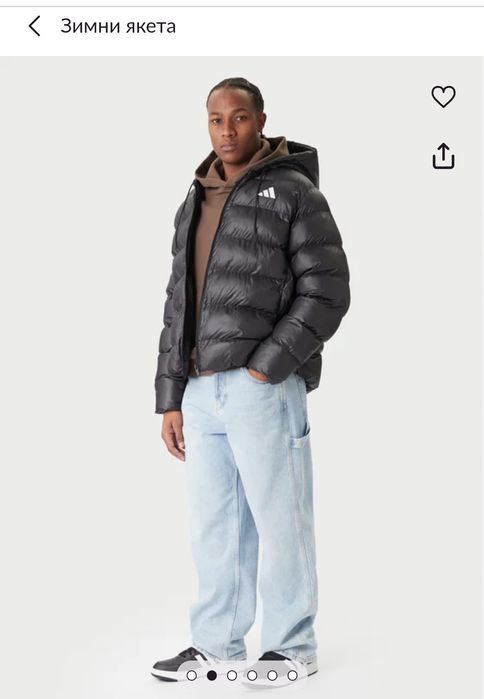 Мъжко зимно яке ХL рамер