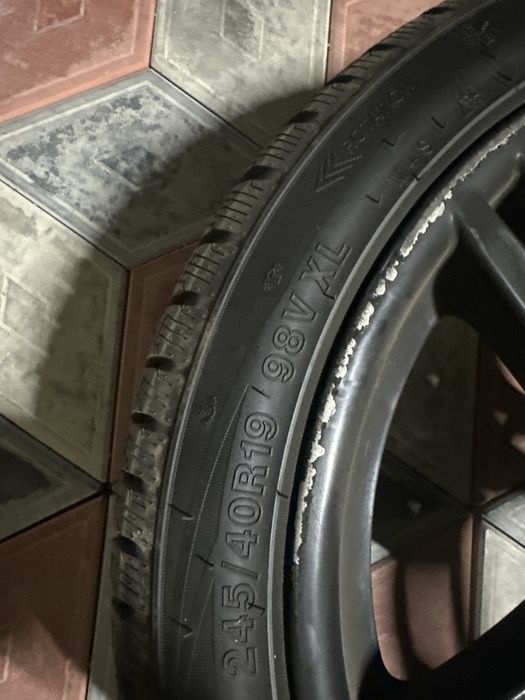 Диск BMW M Style R19 с резиной 245/40 R19