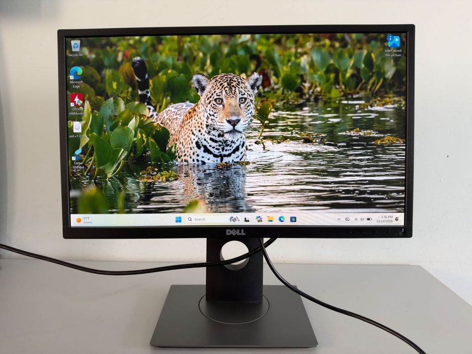 Monitor LED IPS DELL P2217H 21.5 inch Full HD Negru