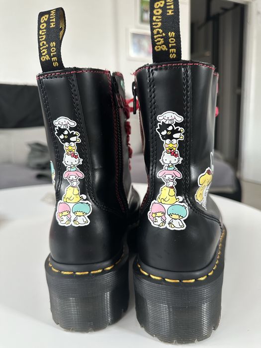 Dr Martens Jadon Hello Kitty Women's Platform Boots