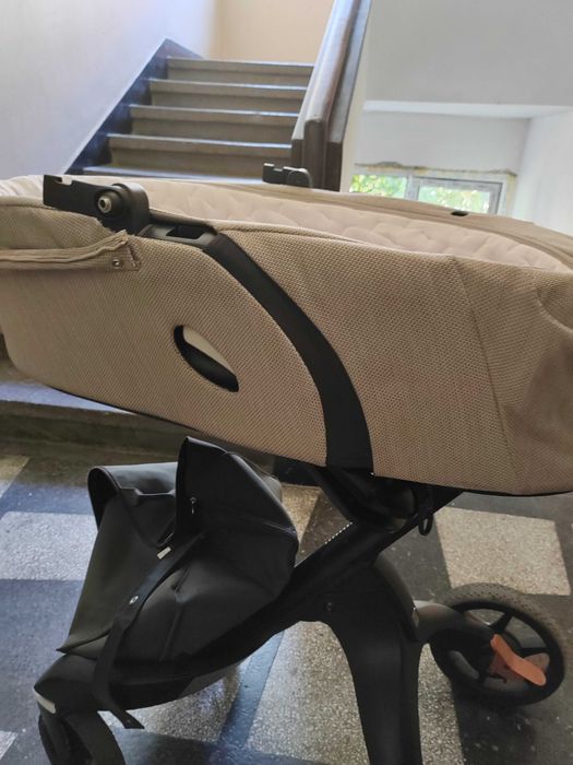 Stokke 2 в 1 brushed grey бебешка количка