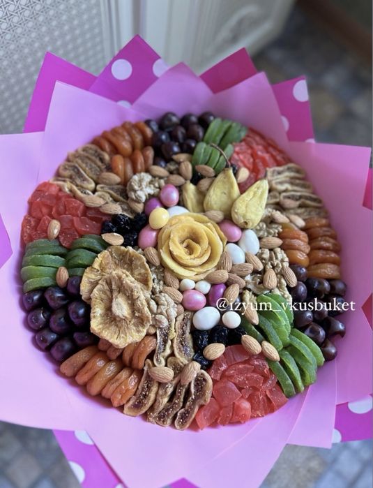 съедобные, полезные букеты и подарки