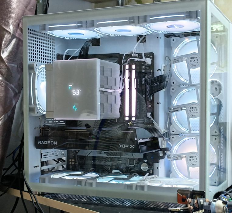 Кулер для процессора Deepcool AK620 WH белый
