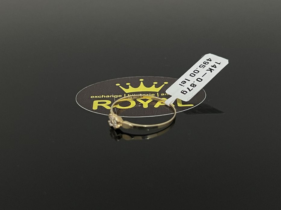 Bijuteria Royal CB : Inel dama aur nou 14k 0,87gr