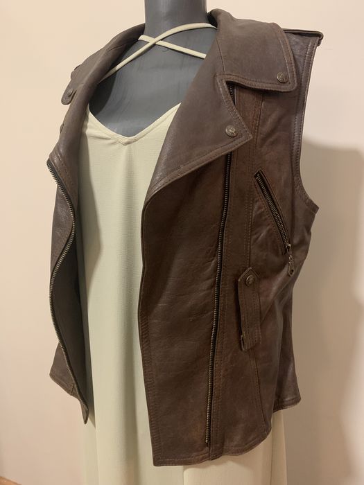 Оригинален кожен елек Foxbury traditional