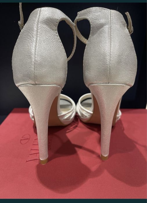 Сабо Pollini 35, / Сандали- сребристо НОВИ 49лв