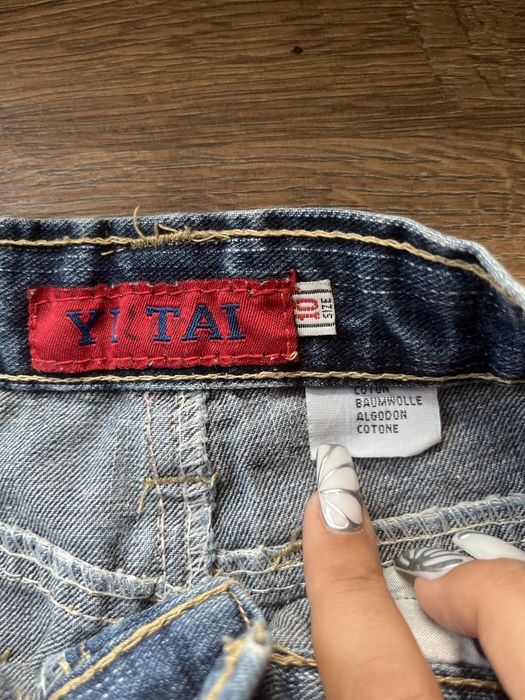 унисекс дънки три четвърти с бродерия на спайдърмен