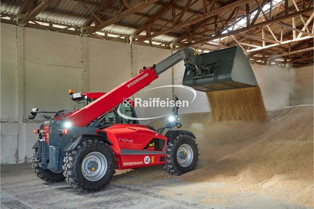 Мощный телескопический погрузчик WEIDEMANN T7042 (Made in Germany)