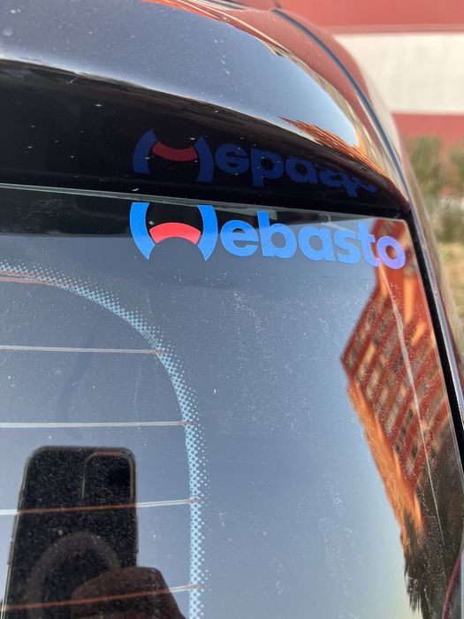 Webasto set stickere