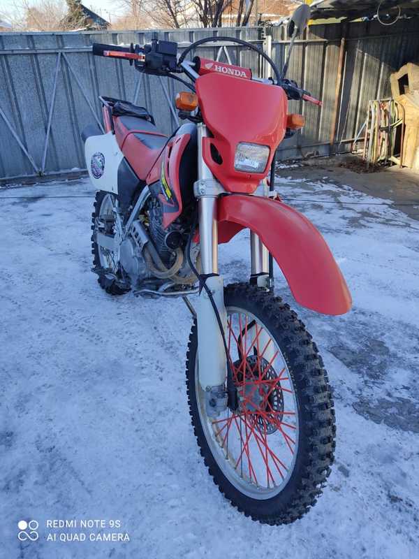 Honda xr250 переделан под кросс