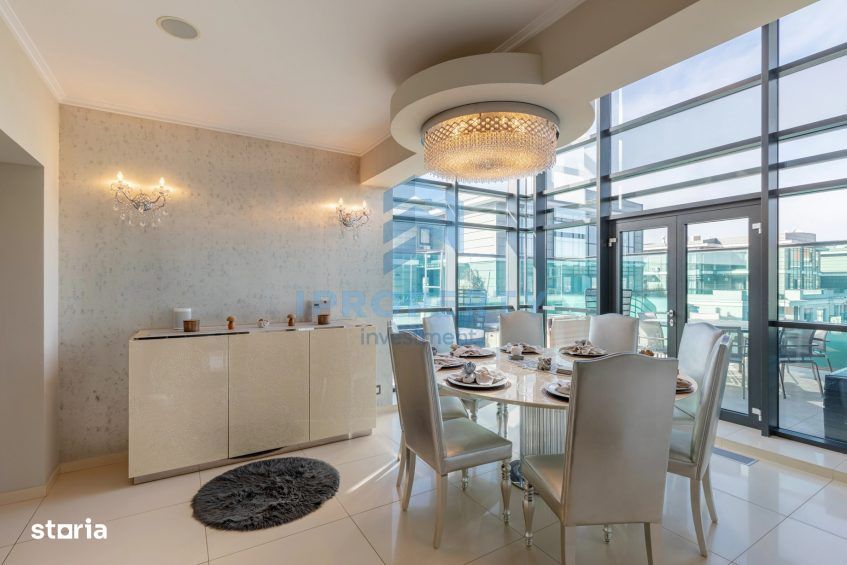 Penthouse Lacul Tei Complex Emerald Mobilat Complet