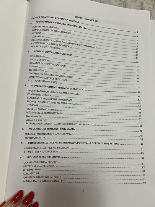 Carte biofizica medicala