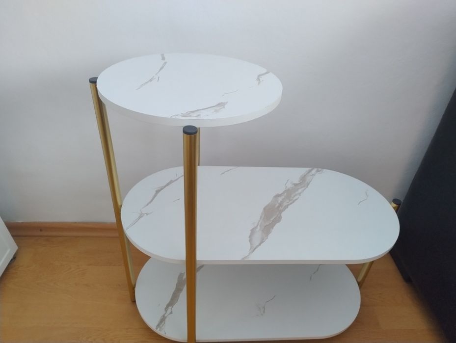 Masă albă 64x30,5x63