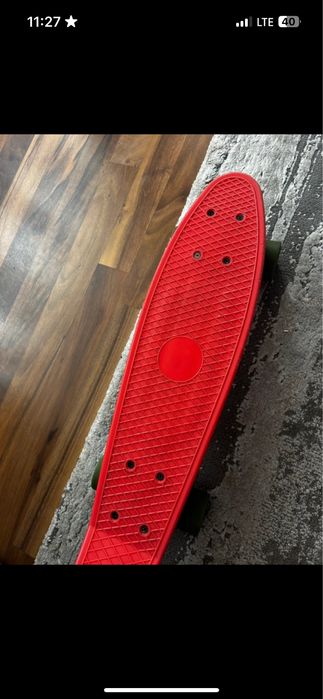 penny board rosu folosit