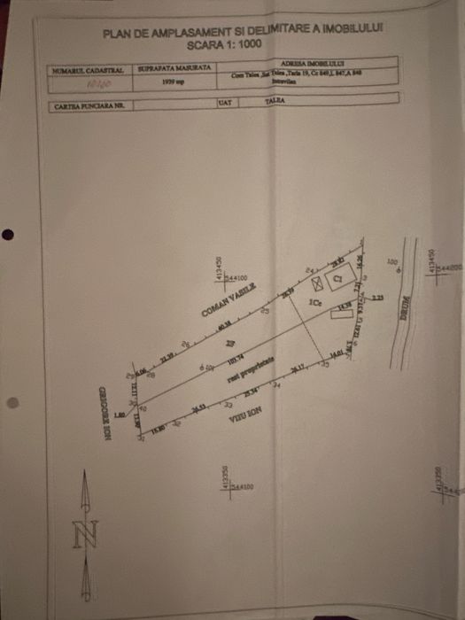 Vand casa cu teren intravilan la Talea!