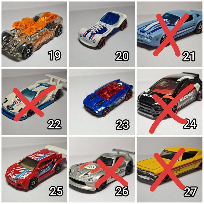 Колекция метални колички Hot Wheels 1:64