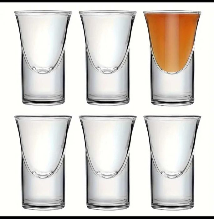Set de 6 pahare 15 ml pentru shot-uri