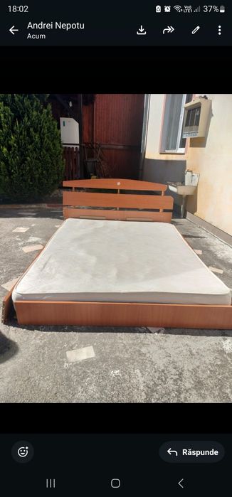 Pat cu saltea în Sibiu