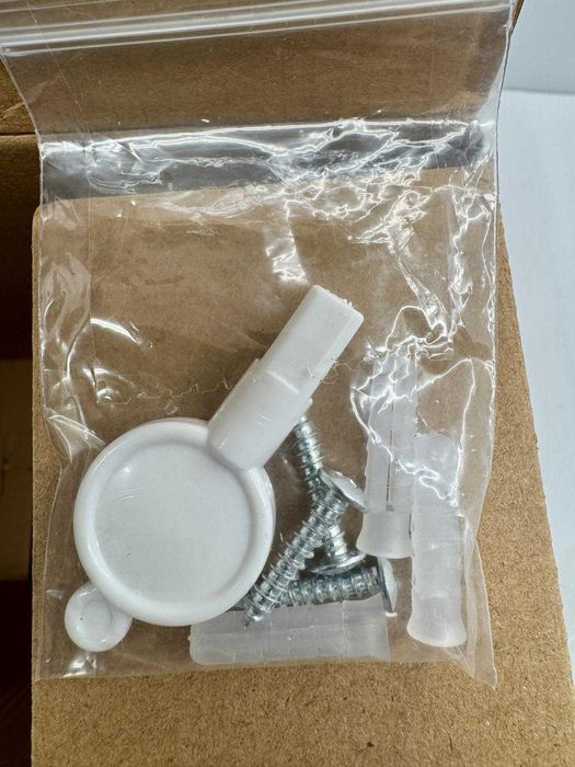 Dispenser hartie igienica, plastic alb ABS, JOFEL