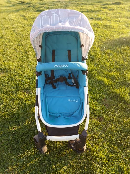 Детска комбинирана количка Cangaroo-Rachel - Тюркоаз