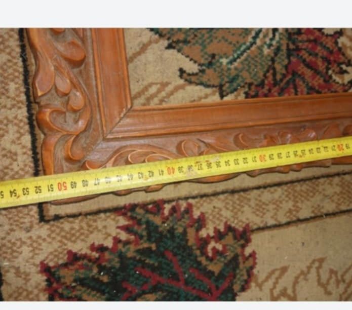 Rama tablou,sculptată