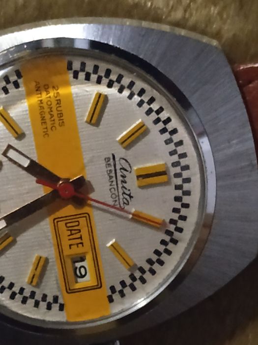 Ceas  barbatesc mecanic Anita Besancon