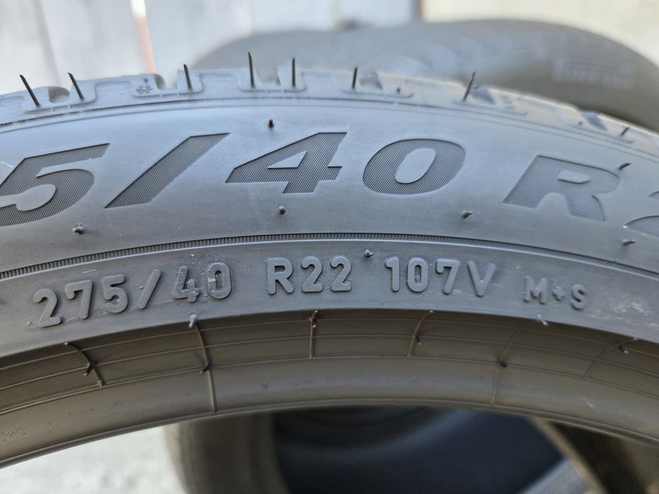 Vând patru anvelope de iarna pirelli 315 35 22/ 275 40 22dot 0823