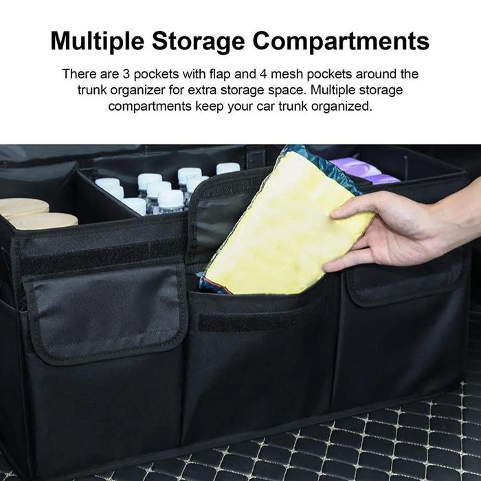 Органайзер Чанта с Капак 60см. за Багажник на Автомобил - А3540-1