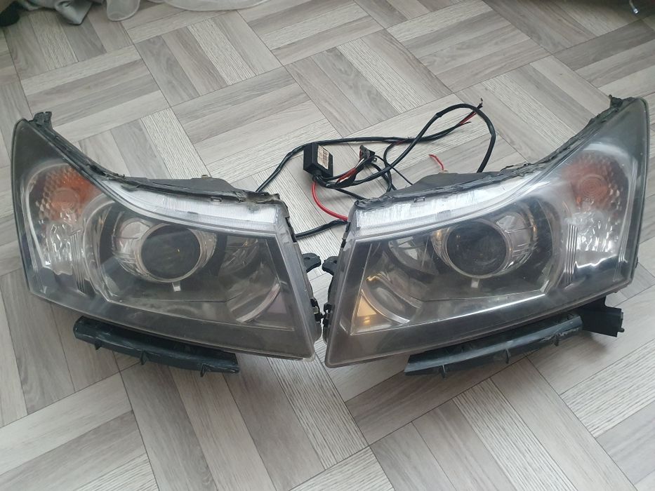 Фары круз, линзовая оптика