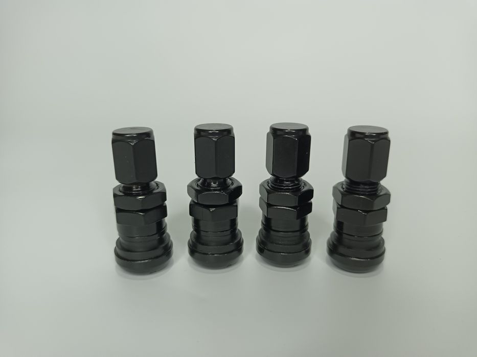 Valve jante valva roti valve scurte negre, 3cm