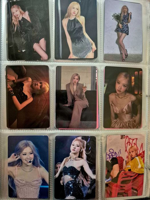 24 броя картички Enhypen itzy TxT blackpink Stray kids ateez