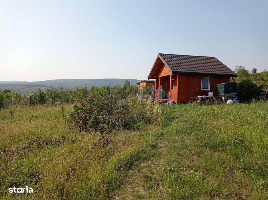 Intravilan - Tomesti - Teren si Cabana din Lemn