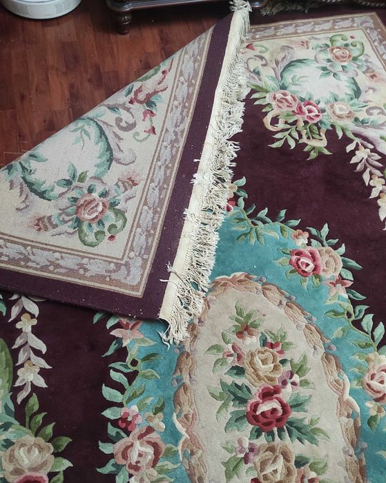 Винтажный ковёр Ветнамский ручная работа 100 % шерсть