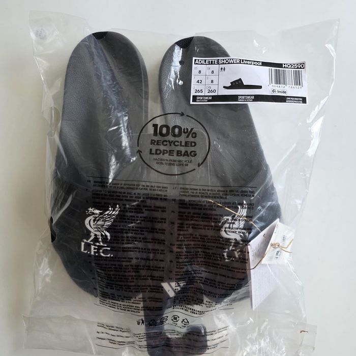 Джапанки Adidas Adilette LIVERPOOL, 42 номер, НОВИ