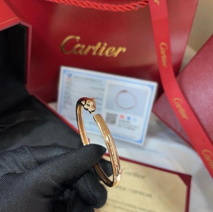 Позлатени гривни Panthere de Cartier 750/18К