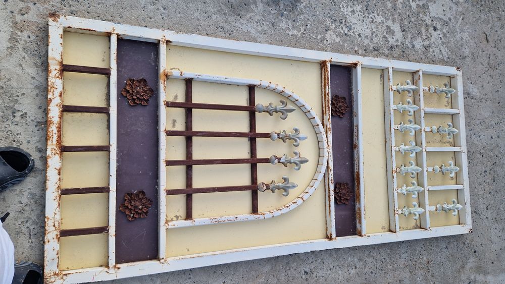 Ворота с двумя колиткоми