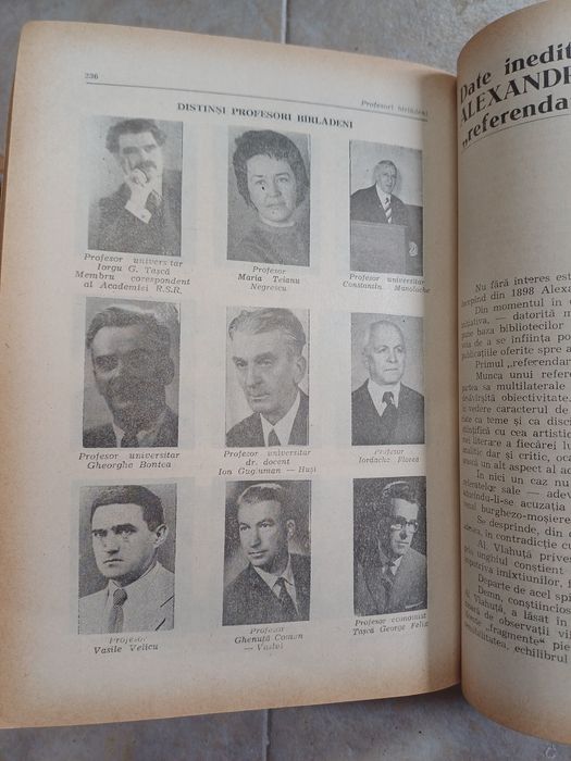 Romulus Boteanu - Barladul. Odinioara si astazi. Oameni si fapte