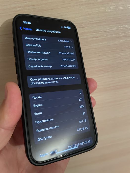 Aifon 13 mini satiladi