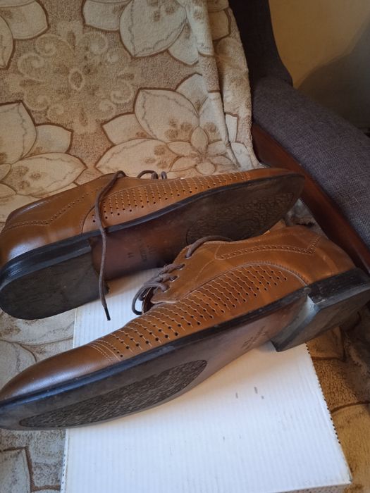 Мужские  туфли кожаные