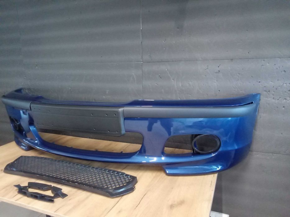 Bara fata M-LOOK BMW E46 facelift 2001-2005 Albastru 317 A07 Vopsita